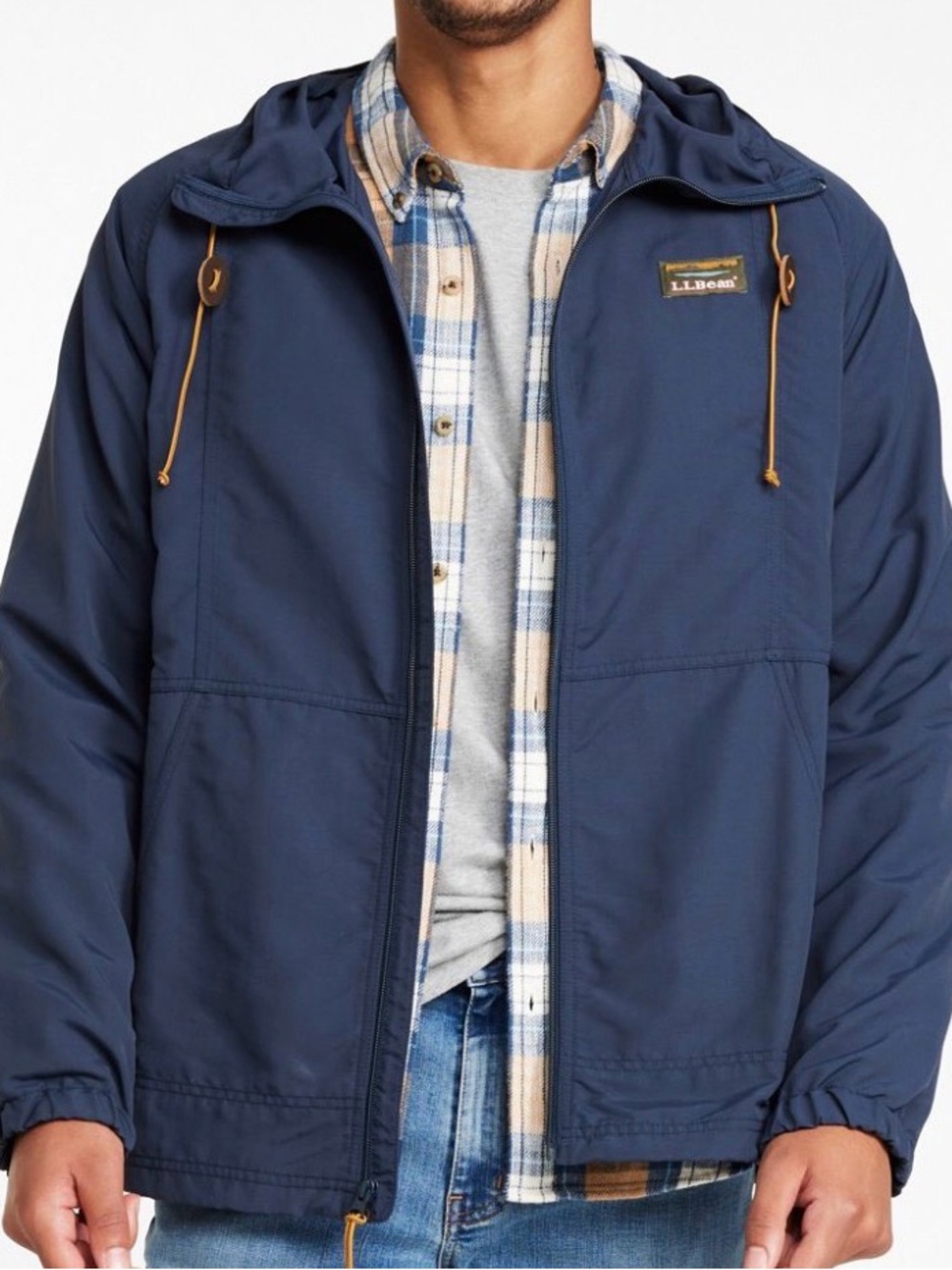 L.L. Bean Men's Mountain Classic Full-Zip Jacket
Size M Tall